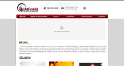 Desktop Screenshot of escolademissoes.org.br